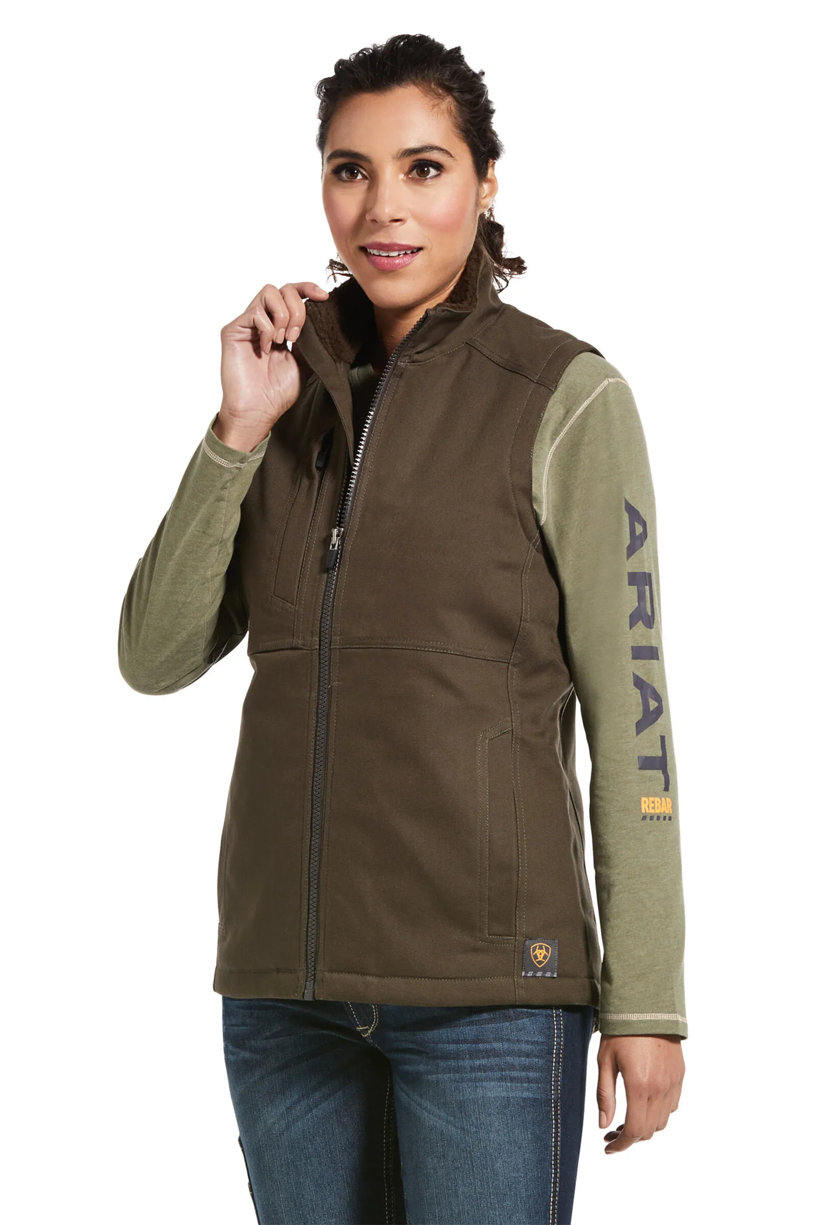 Ariat Gilet isolé Rebar Duracanvas pour femme