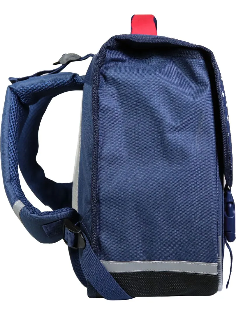 BAGTROTTER Cartable 38 cm Phileas Bleu USA - Bleu