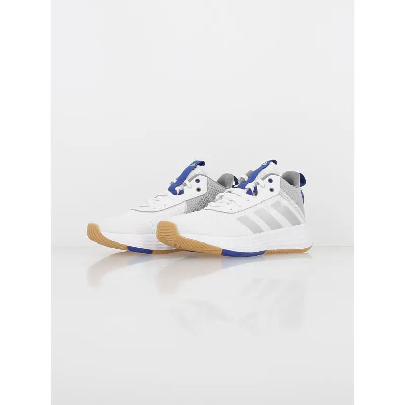 Baskets de basketball game 2.0 blanc enfant - Adidas |wimod