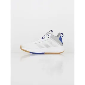 Baskets de basketball game 2.0 blanc enfant - Adidas |wimod