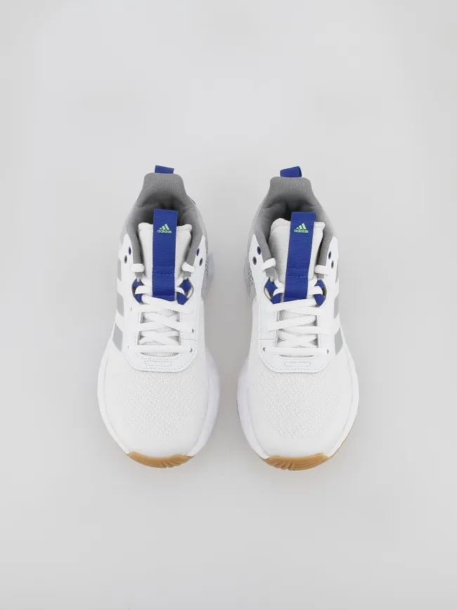 Baskets de basketball game 2.0 blanc enfant - Adidas |wimod