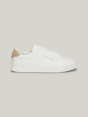 Baskets Essential effet grain fin | Blanc | Tommy Hilfiger