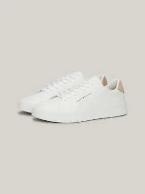 Baskets Essential effet grain fin | Blanc | Tommy Hilfiger