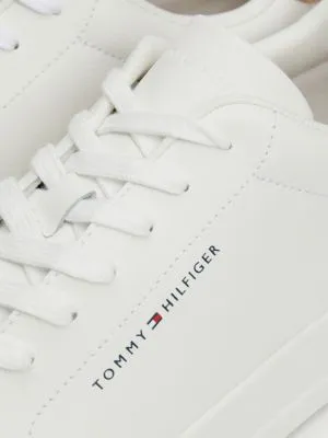 Baskets Essential effet grain fin | Blanc | Tommy Hilfiger