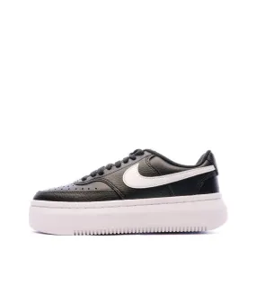 Baskets Noir/Blanc Femme Nike Court Vision Alta