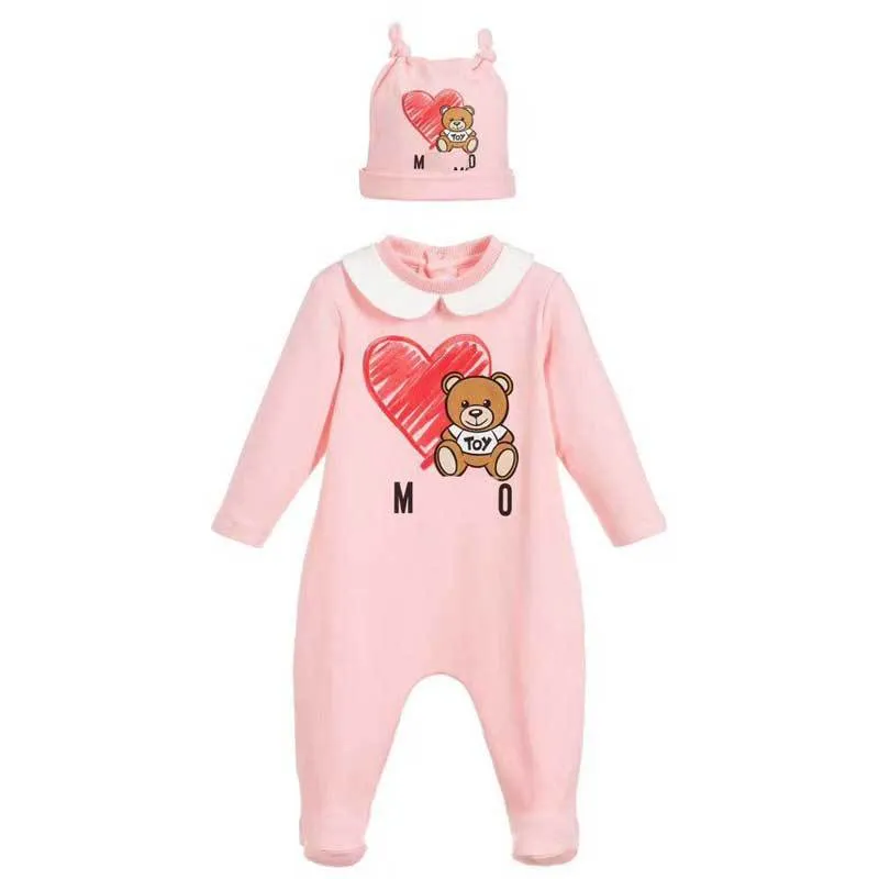 Bébé Barboteuses Printemps Automne Vêtements Nouveau Né Fille Garçon Côtelé Vêtements Tricoté Coton Barboteuse Combinaison Solid