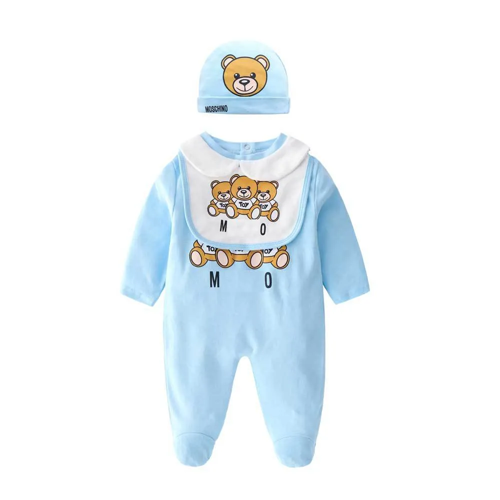 Bébé Barboteuses Printemps Automne Vêtements Nouveau Né Fille Garçon Côtelé Vêtements Tricoté Coton Barboteuse Combinaison Solid