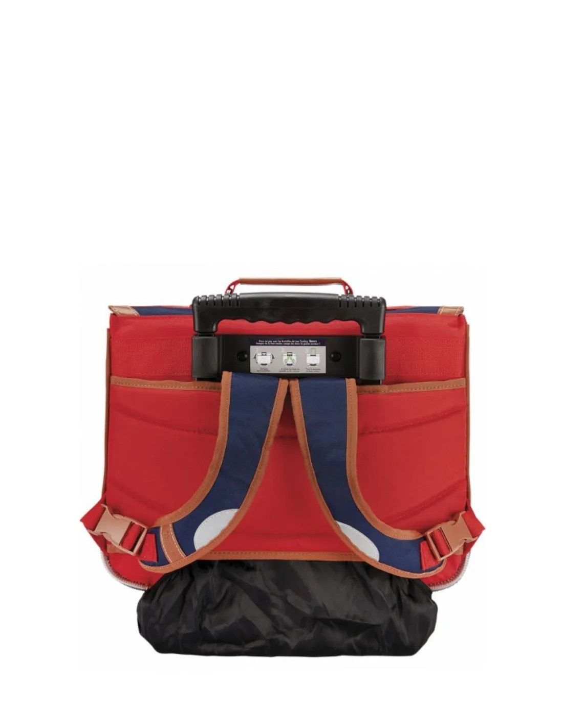 Cartable A Roulettes 38 Tann's Bico Arthur Ref     Bleu et Rouge 38*29*15 cm