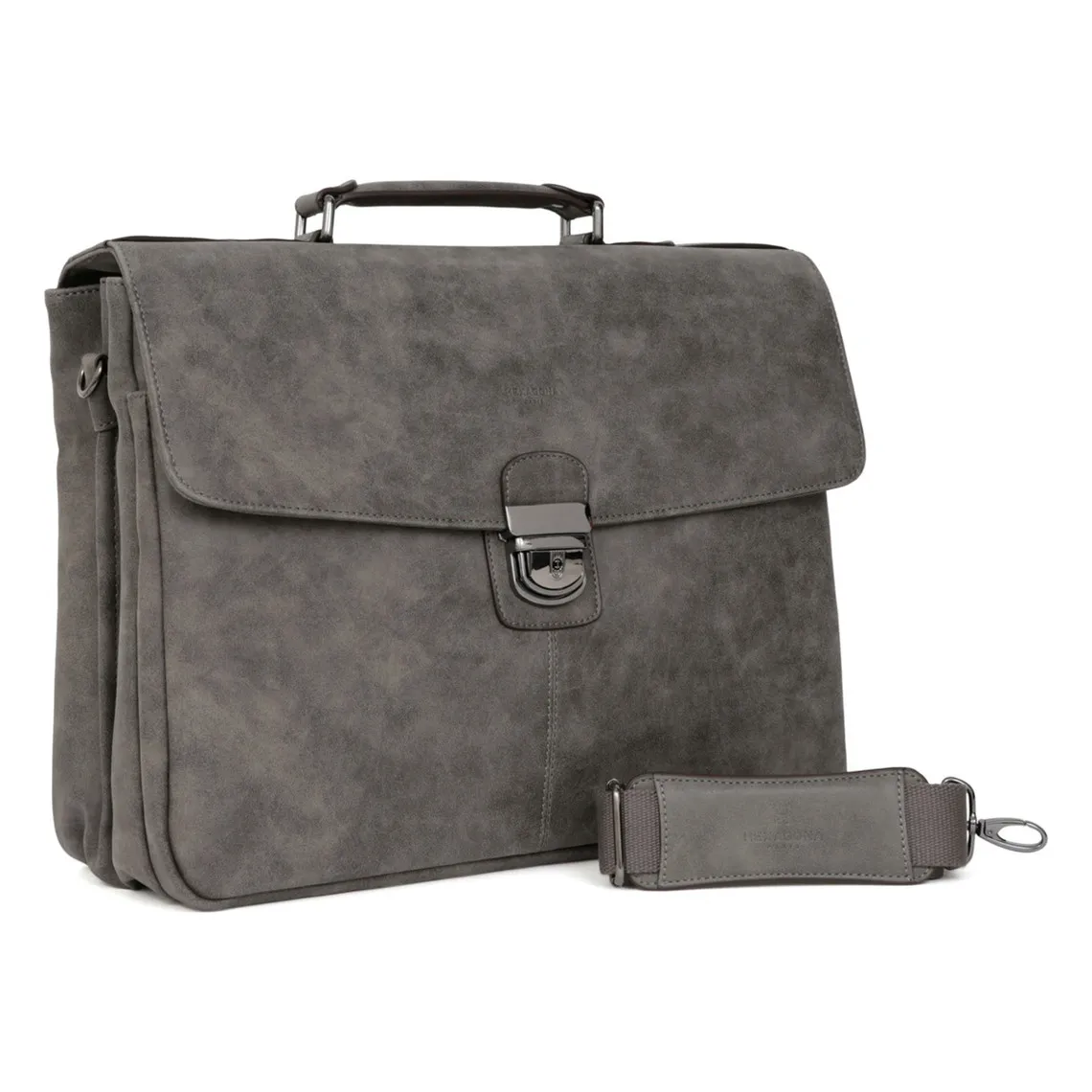 Cartable A4 DIFFERENCE Gris Tess | 3 Suisses