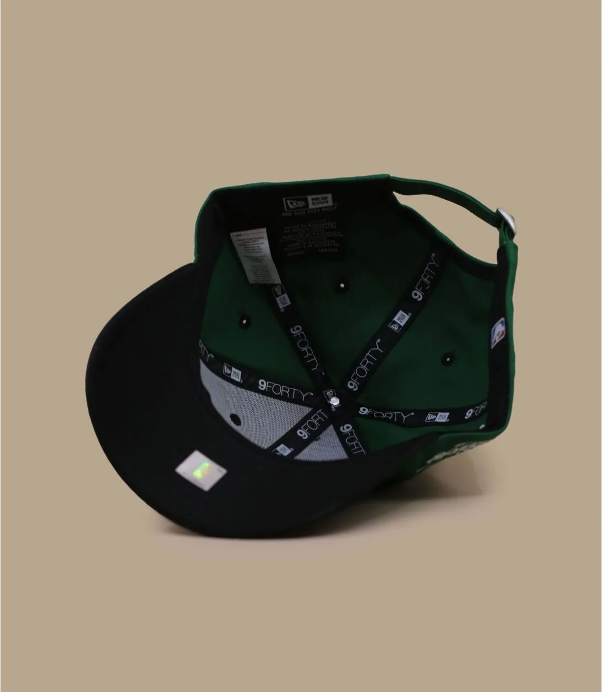 Casquette baseball Celtics verte noire - Casquette Nba Side Patch 9Forty Boston Celtics New Era : Headict