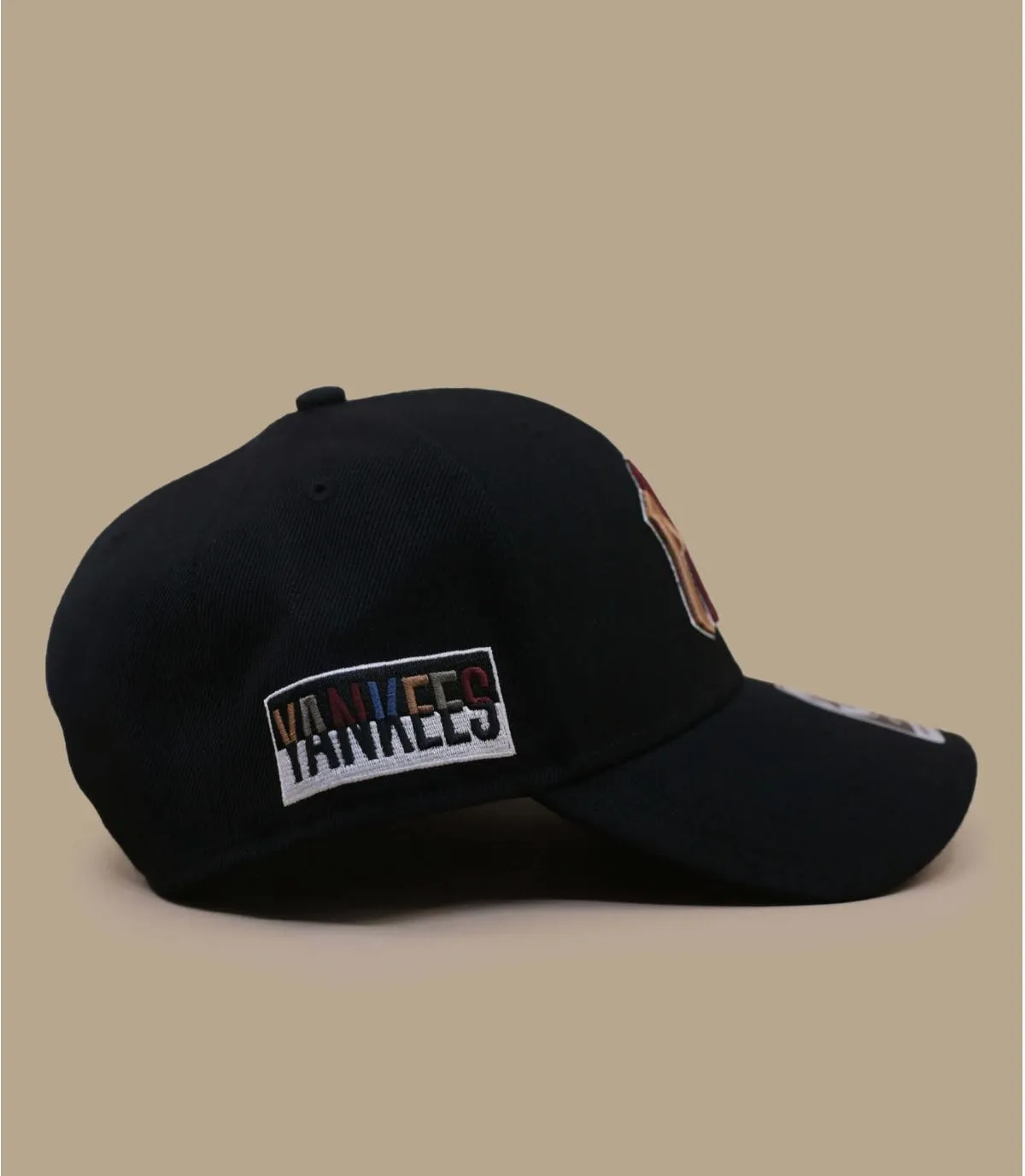 Casquette baseball NY noire - Casquette MVP Sure Shot Snapback NY black 47 Brand : Headict