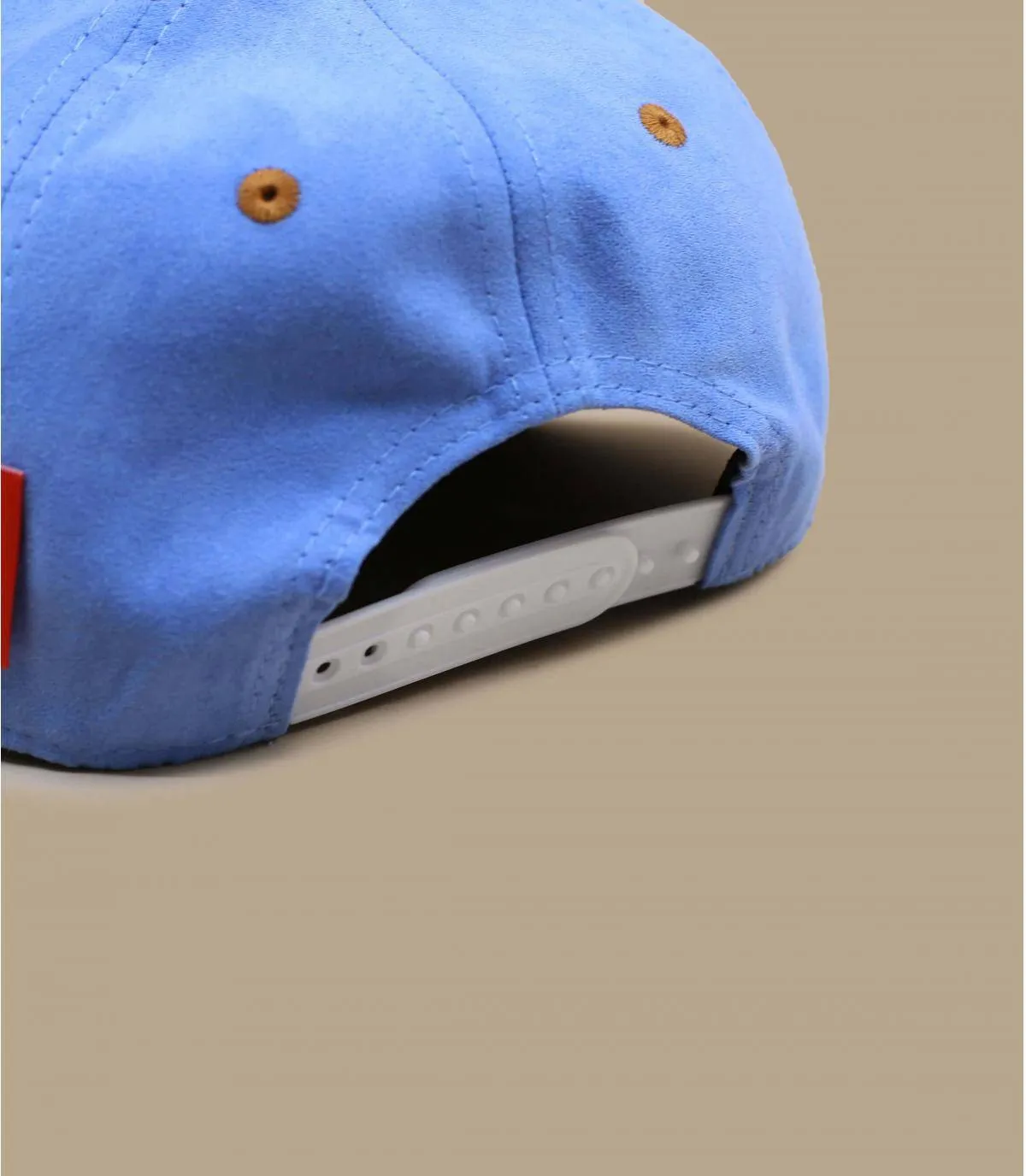 casquette enfant bleu - Suede cool blue Hello Hossy : Headict