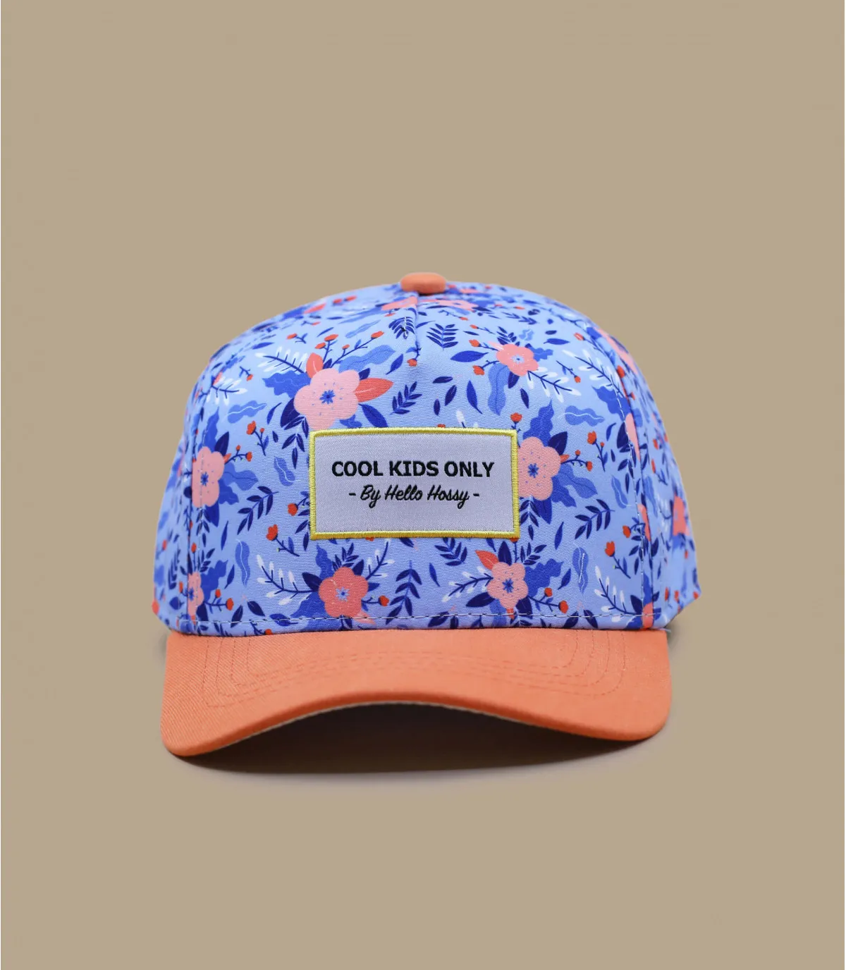 casquette enfant floral écoresponsable - Curve Champêtre Hello Hossy : Headict