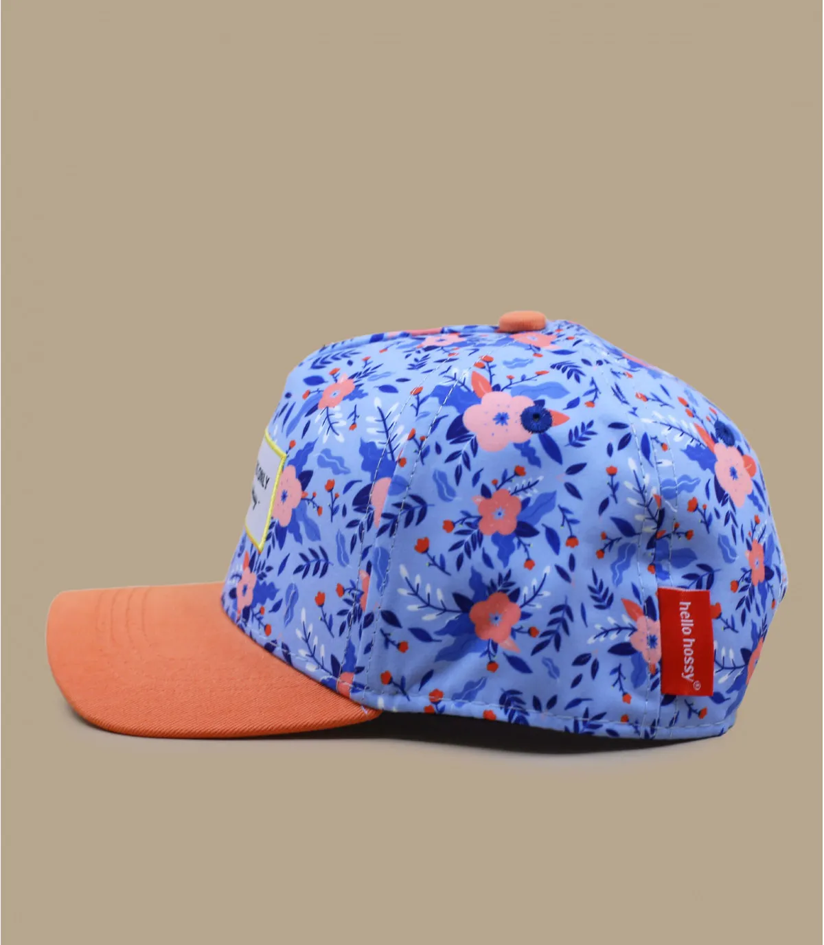 casquette enfant floral écoresponsable - Curve Champêtre Hello Hossy : Headict