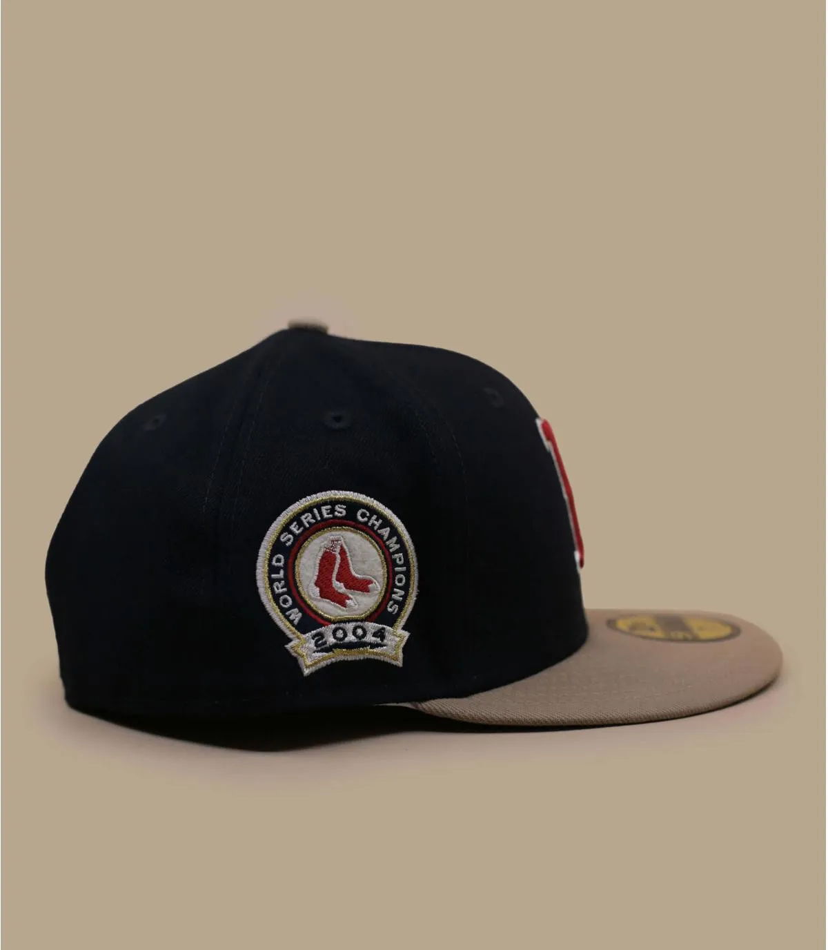 Casquette fitted Boston bleu marine patch - Casquette Varsity Pin 59Fifty Boston Red Sox New Era : Headict