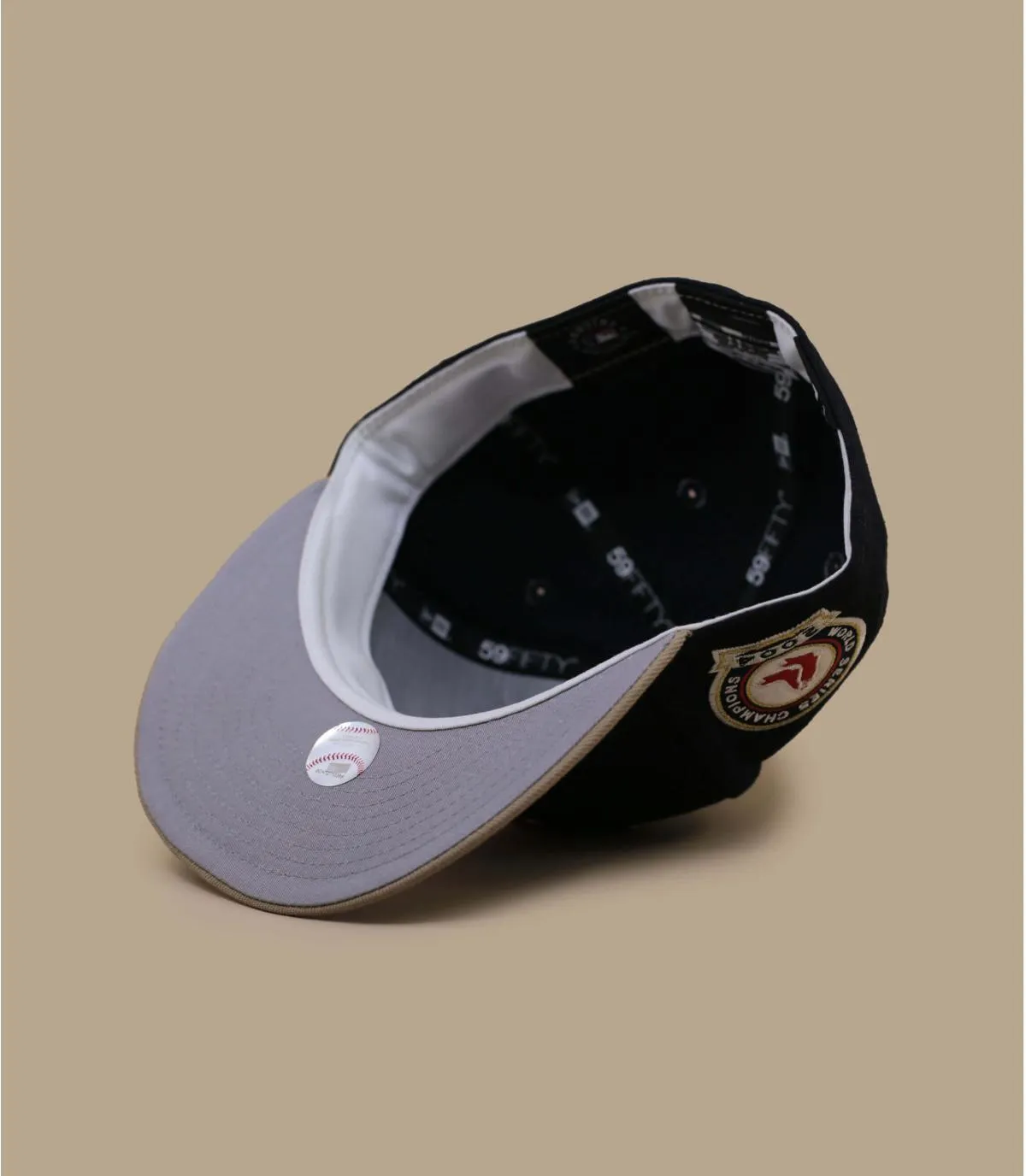 Casquette fitted Boston bleu marine patch - Casquette Varsity Pin 59Fifty Boston Red Sox New Era : Headict