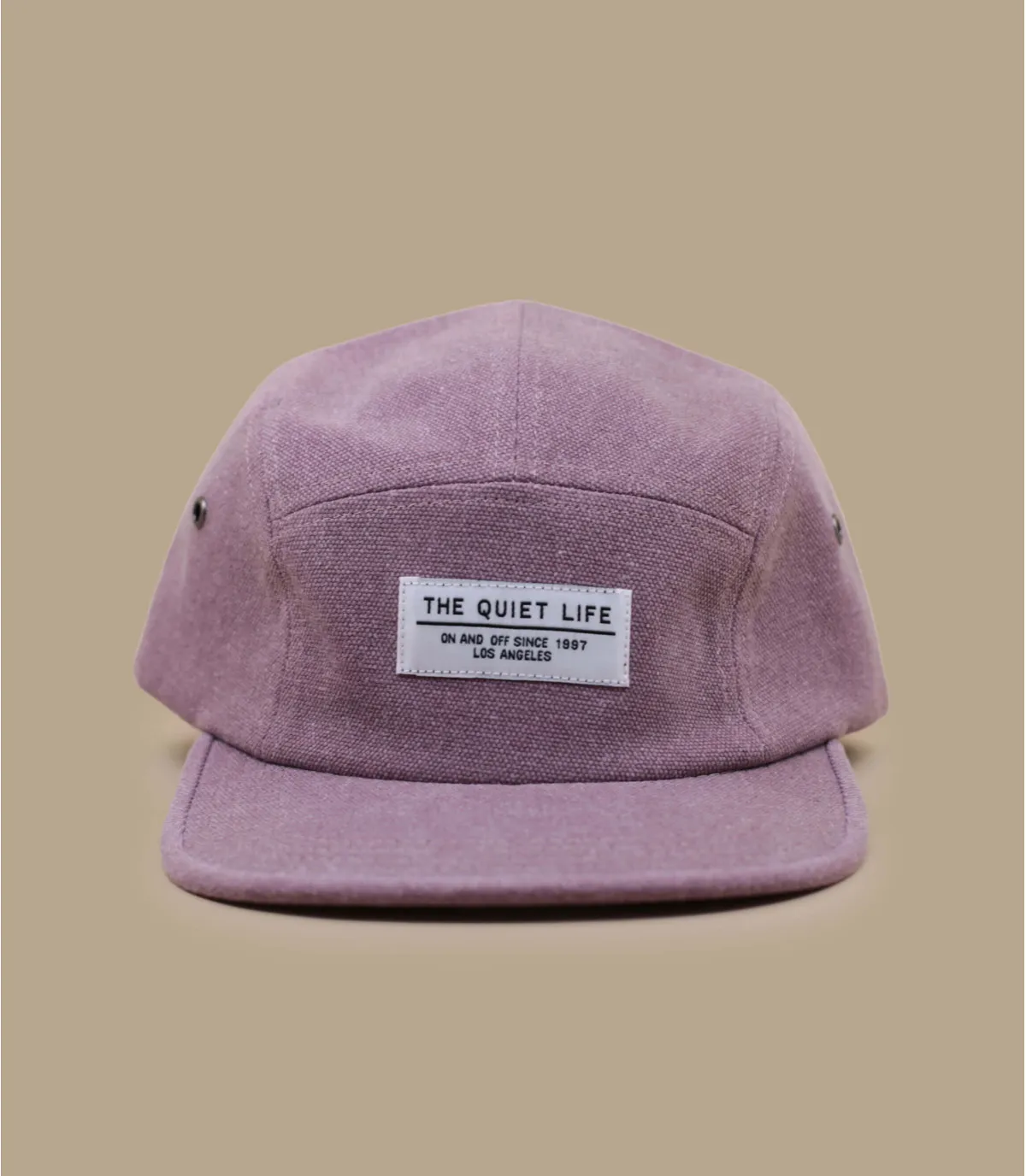 Casquette five panel bordeaux - Casquette Overdyed 5 Panel wine The Quiet Life : Headict