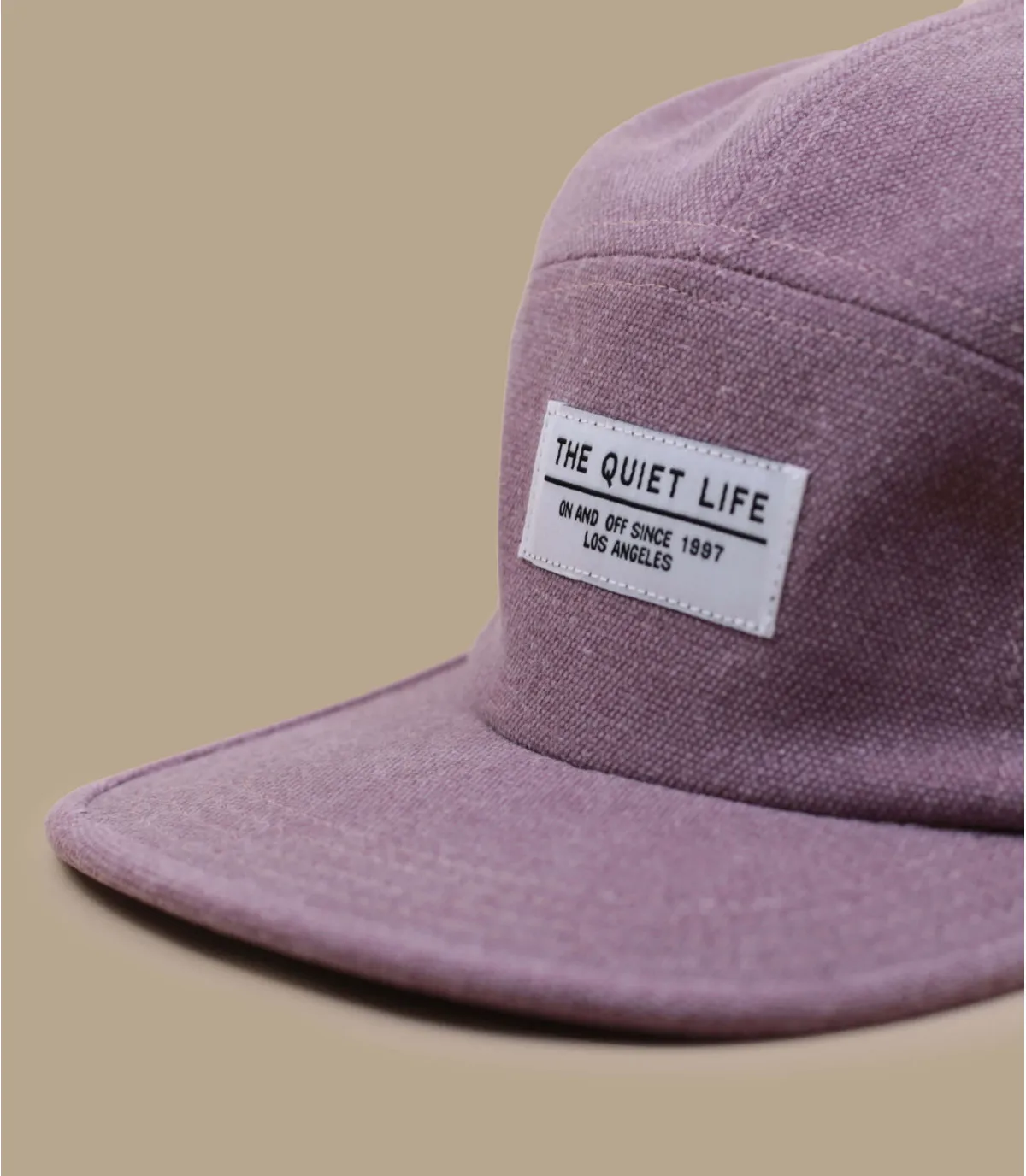 Casquette five panel bordeaux - Casquette Overdyed 5 Panel wine The Quiet Life : Headict