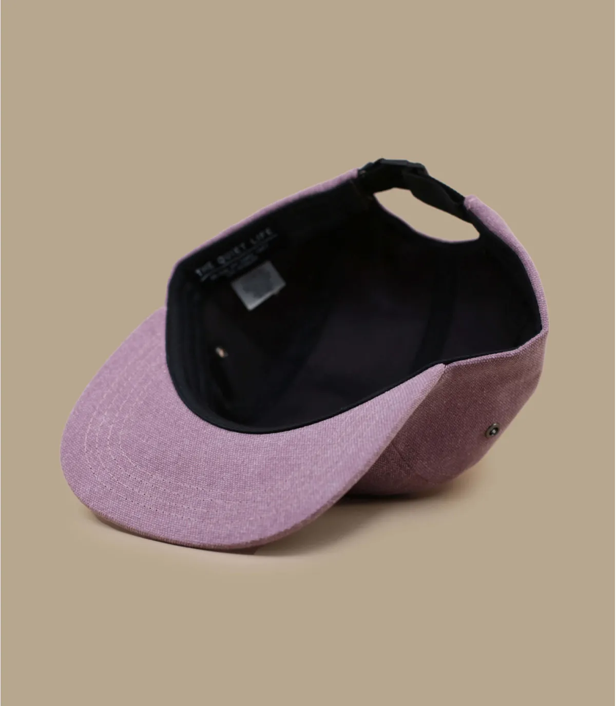 Casquette five panel bordeaux - Casquette Overdyed 5 Panel wine The Quiet Life : Headict