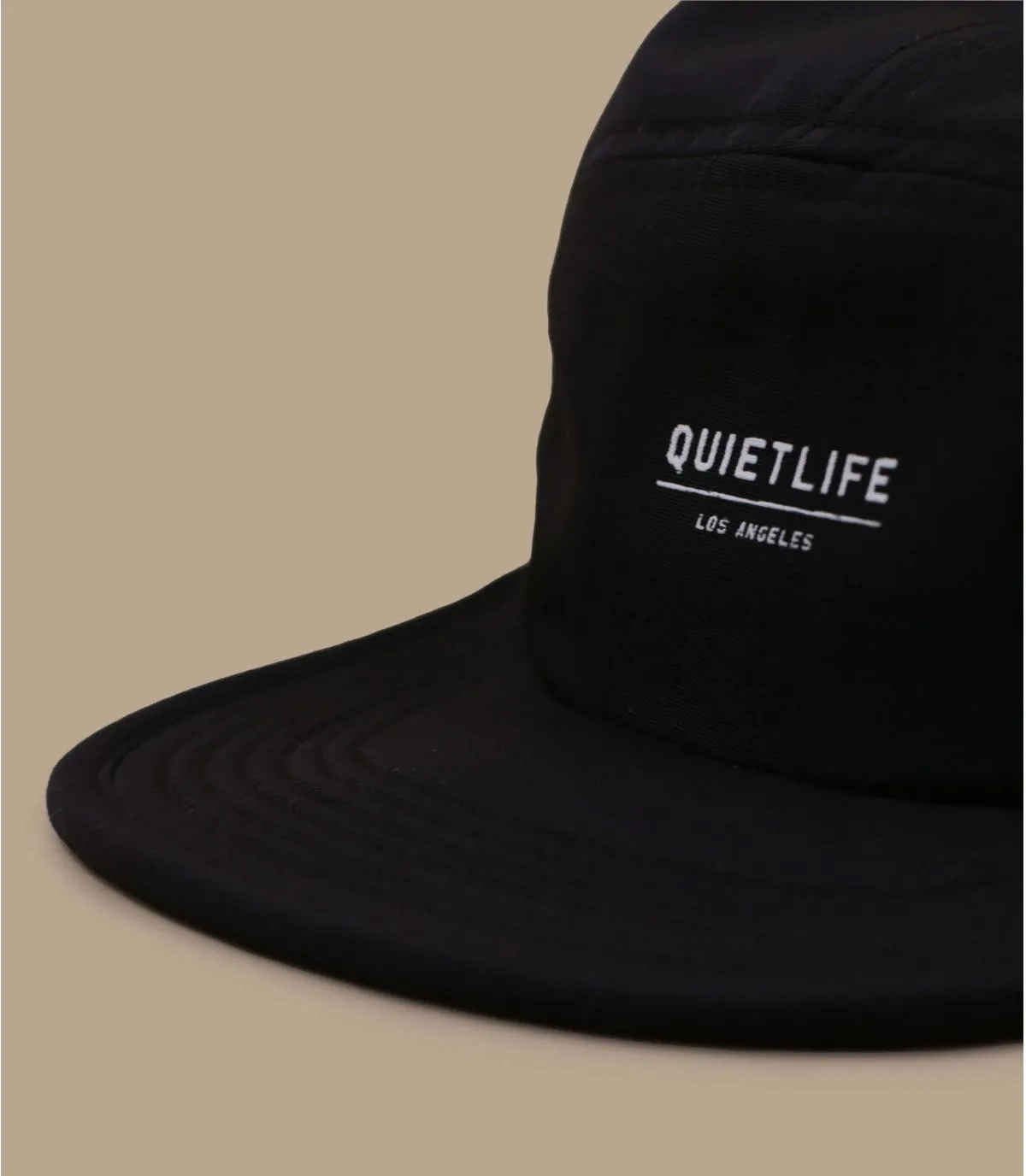 Casquette five panel noire - Casquette Crush 5 Panel black The Quiet Life : Headict