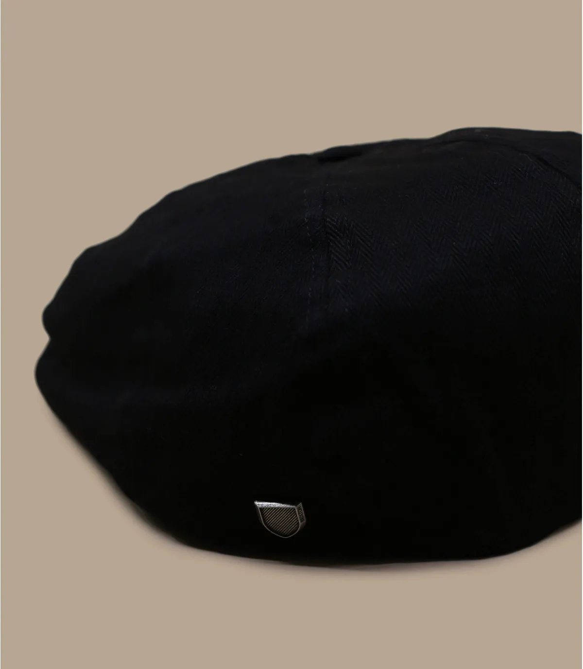 Casquette gavroche noire - Brood par Brixton