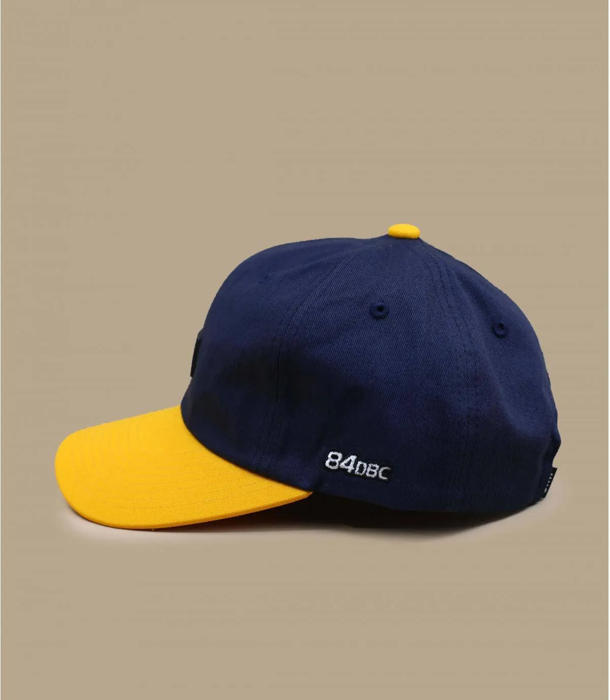 casquette Huf bleu jaune - DBC Clips navy Huf : Headict