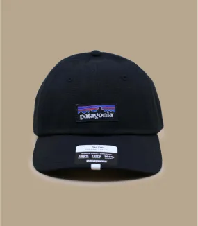 casquette Patagonia noir - P6 Label Trad black Patagonia : Headict