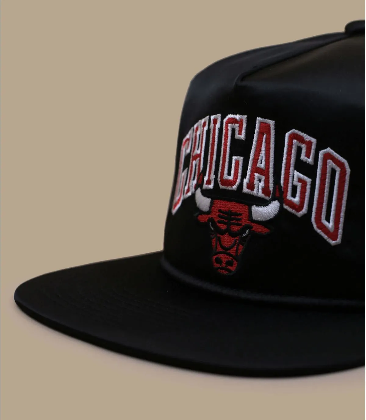 Casquette snapback Chicago Bulls noire - Casquette NBA Patch Retro Golfer Bulls New Era : Headict