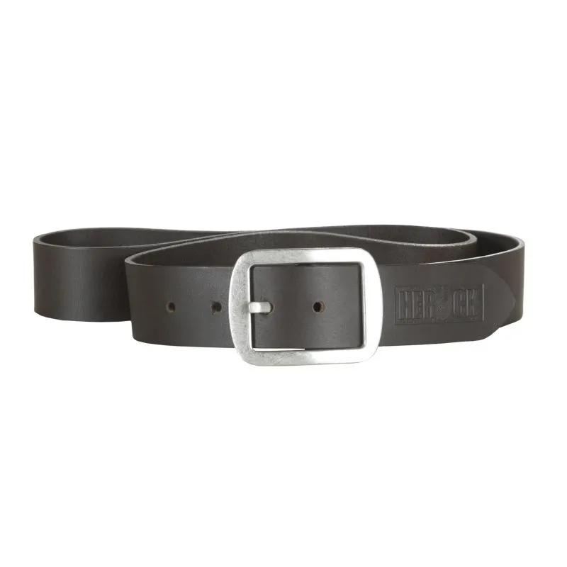 Ceinture croute de cuir boucle métal sans nickel Boreas unisexe Herock