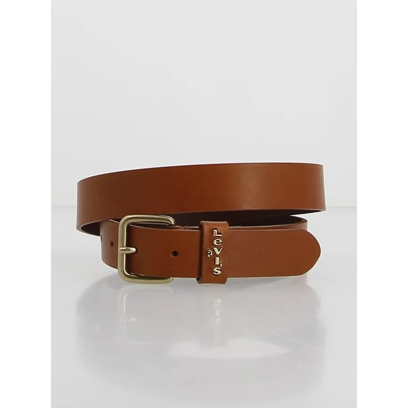 Ceinture en cuir oval 3.0 noir femme - Tommy Jeans | wimod