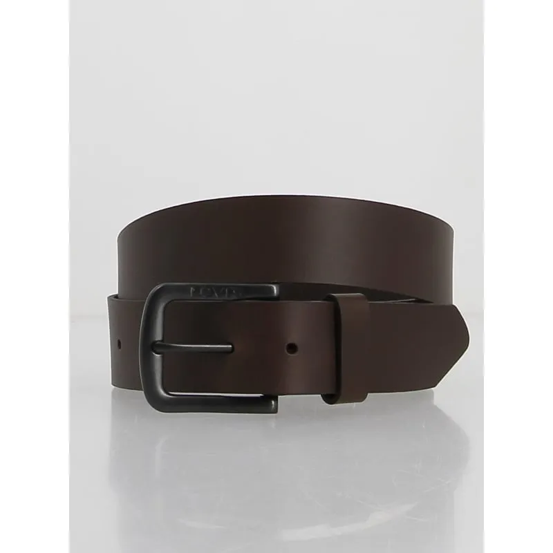 Ceinture en cuir oval 3.0 noir femme - Tommy Jeans | wimod