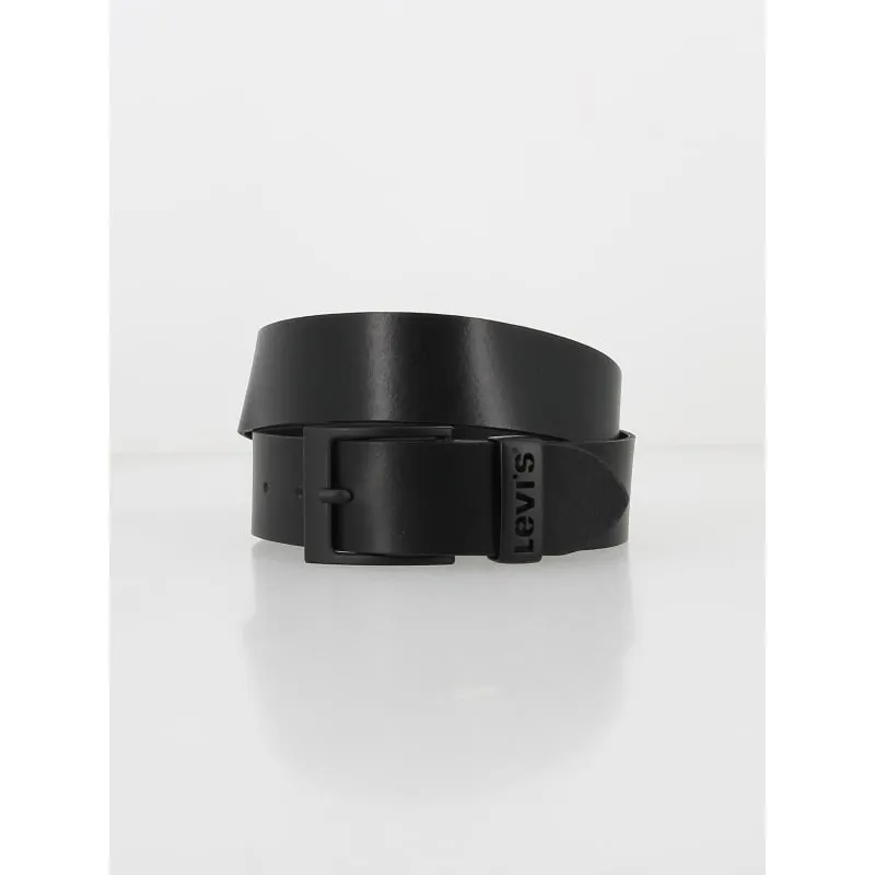 Ceinture en cuir oval 3.0 noir femme - Tommy Jeans | wimod