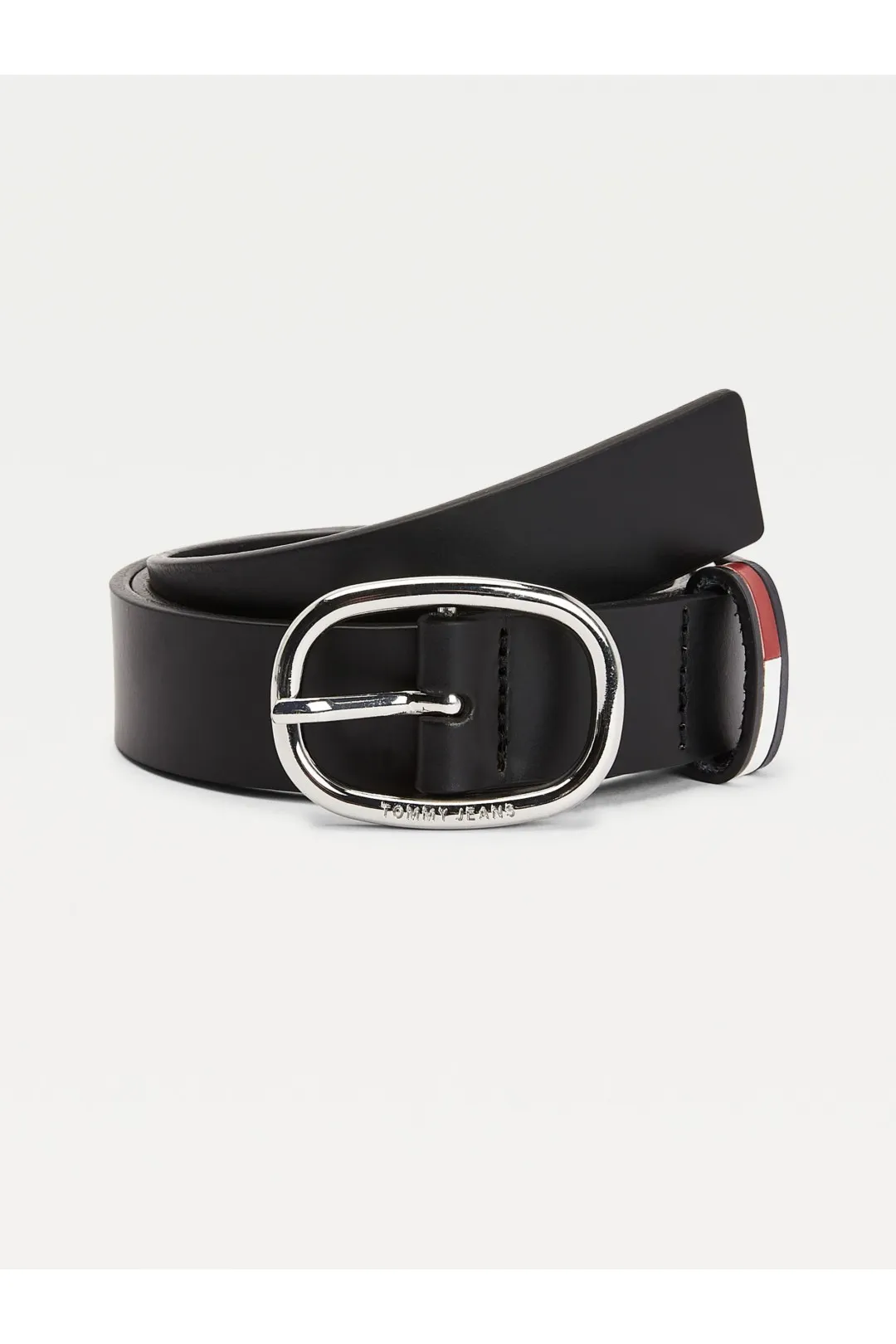 CEINTURE FEMME CASUAL EN CUIR À BOUCLE OVALE TOMMY HILFIGER