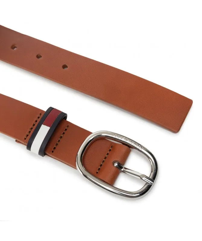 CEINTURE FEMME CASUAL EN CUIR À BOUCLE OVALE TOMMY HILFIGER