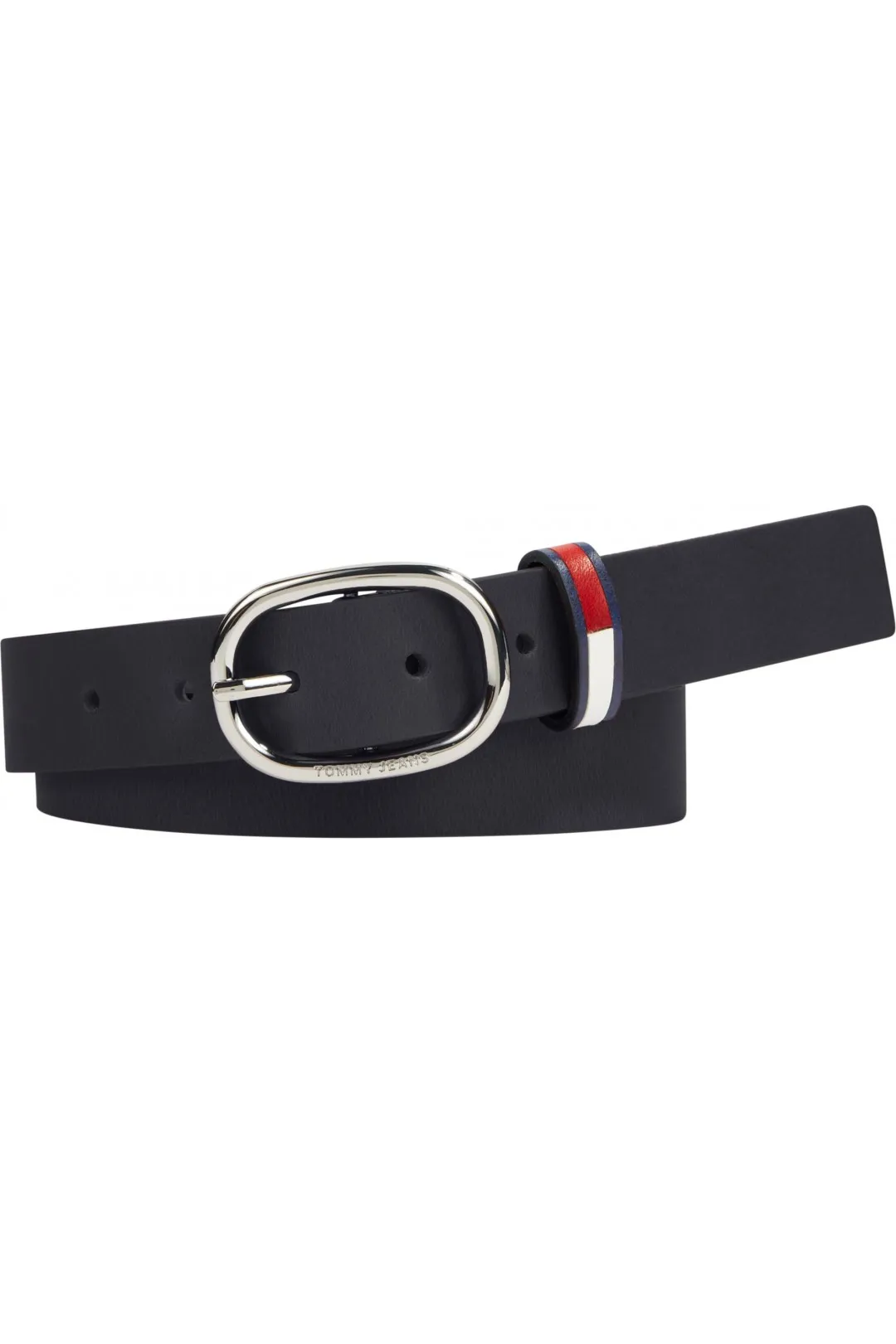 CEINTURE FEMME CASUAL EN CUIR À BOUCLE OVALE TOMMY HILFIGER