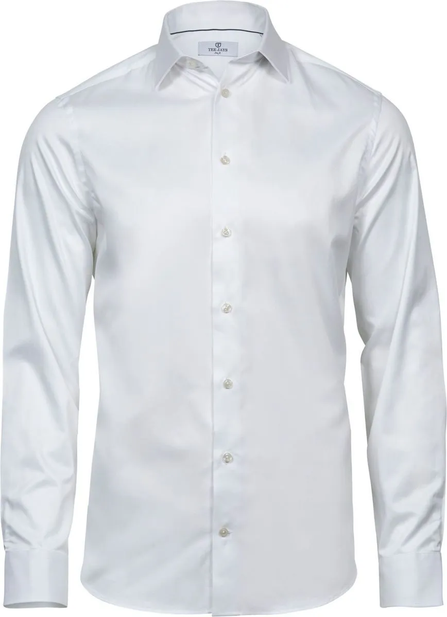 Chemise homme Slim Fit - 4021 - blanc - manches longues 