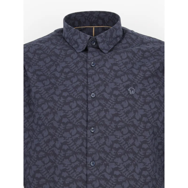 Chemise lovers bleu marine homme - Benson & Cherry | wimod