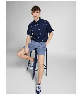 Chino short Bleu jeans "Jack and jones"