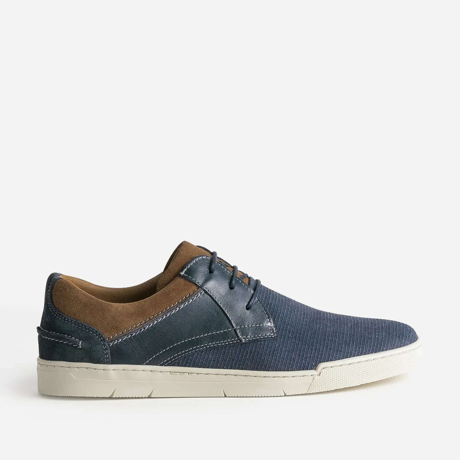 Derby confort marine éco-conçu bi matière - Baskets / Tennis Homme | ERAM