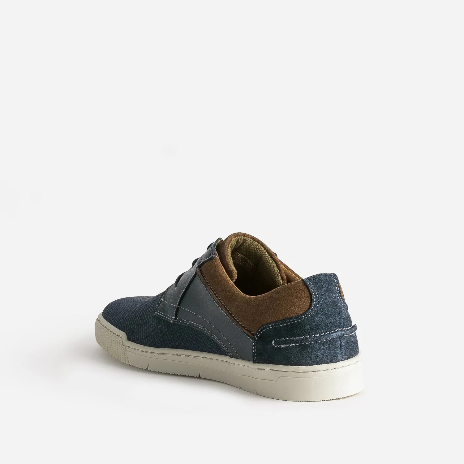 Derby confort marine éco-conçu bi matière - Baskets / Tennis Homme | ERAM