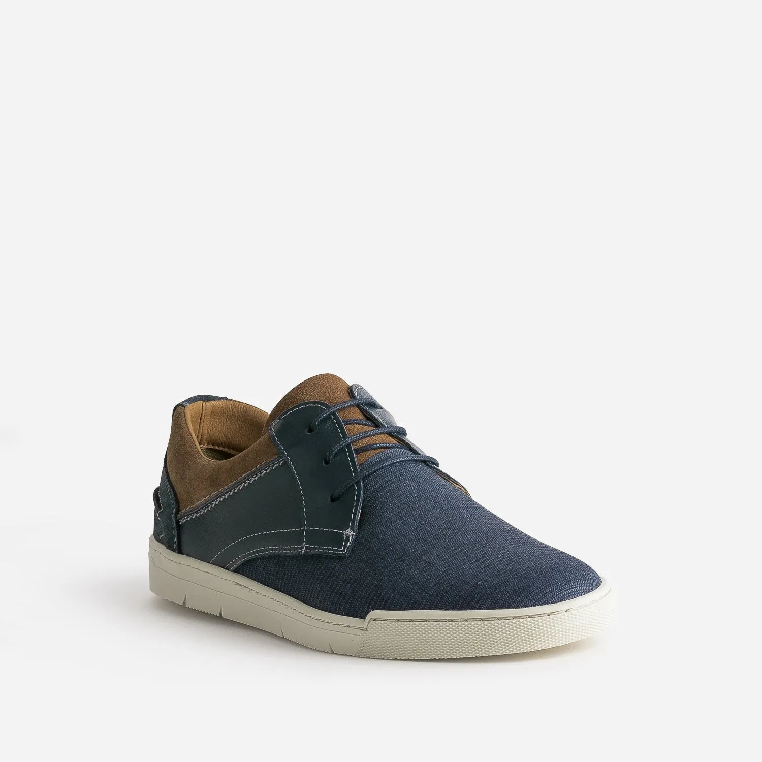 Derby confort marine éco-conçu bi matière - Baskets / Tennis Homme | ERAM