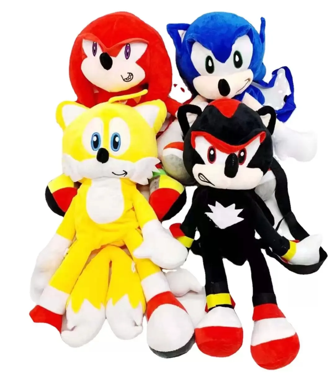 Dessin Animé Sonic Poupée Sac À Dos En Peluche Cartable Pour Enfants Sac De Voyage Pour Les Cadeaux Pour Enfants Du 7,36 € | DHg