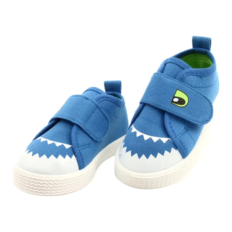 Evento Baskets Enfant Avec Velcro Crocodile 21DZ26-3923 Bleu