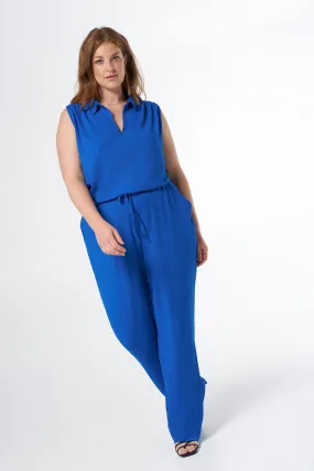 Femmes Pantalon extensible  Cobalt | MS Mode