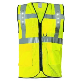 GILET Haute Visibilité Classe 2 à LED SAFARI - T2S