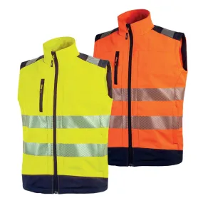 Gilet haute visibilité softshell mi-saison | Vêtements U-Power