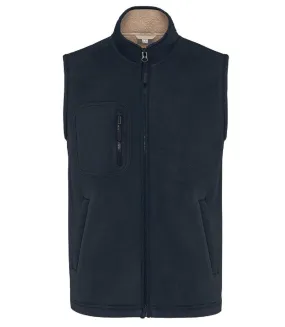 Gilet polaire intérieur sherpa - Unisexe - WK610 - bleu marine