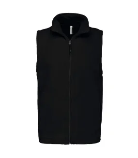 Gilet sans manches micro polaire homme - K913 - noir