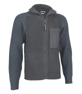 Gilet épais col camionneur - Homme - REF ARCE - gris