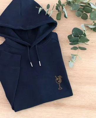 Hoodie homme Cocktail spritz (brodé)